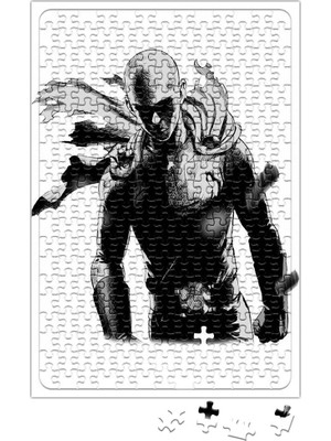 Baskı Dükkanı Saitama One Punch Man Puzzle 240 Parça Yapboz