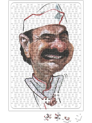 Baskı Dükkanı Çay Erdal Bakkalda Içilir 05 Puzzle 240 Parça Yapboz