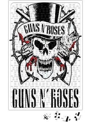 Baskı Dükkanı Banda Guns N´ Roses Puzzle 240 Parça Yapboz