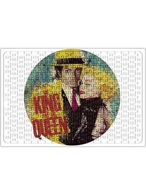 Baskı Dükkanı The King And The Queen Puzzle 240 Parça Yapboz