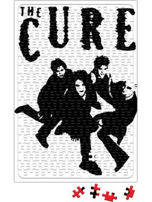 Baskı Dükkanı The Cure Rock Puzzle 240 Parça Yapboz