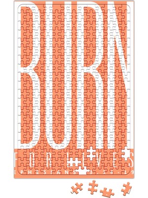 Baskı Dükkanı Burn Puzzle 240 Parça Yapboz