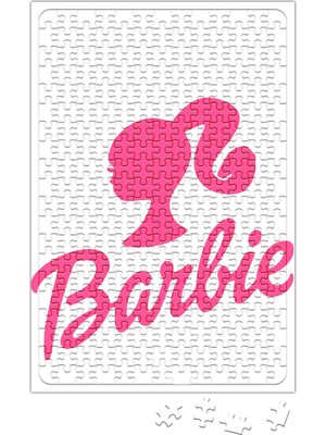 Baskı Dükkanı Barbie Logo Puzzle 240 Parça Yapboz