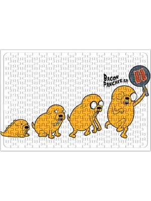 Baskı Dükkanı Adventure Time Bacon Pancakes Puzzle 240 Parça Yapboz