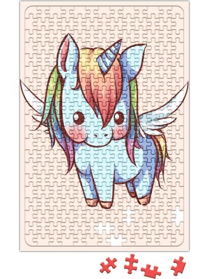 Baskı Dükkanı Unicorn Puzzle 240 Parça Yapboz