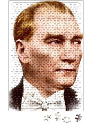 Baskı Dükkanı Mustafa Kemal Atatürk Puzzle 240 Parça Yapboz