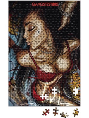 Baskı Dükkanı Gangster Sexy Puzzle 240 Parça Yapboz