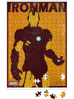 Baskı Dükkanı Marvel Ironman Puzzle 240 Parça Yapboz