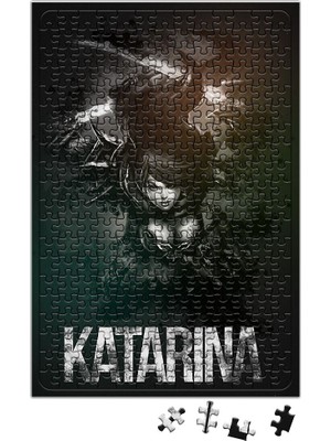 Baskı Dükkanı League Of Legends Katarina 03 Puzzle 240 Parça Yapboz