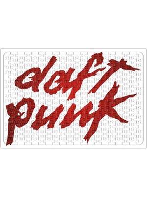 Baskı Dükkanı Daft Punk 03 Puzzle 240 Parça Yapboz