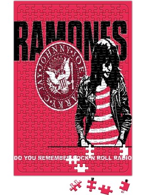 Baskı Dükkanı Ramones Puzzle 240 Parça Yapboz
