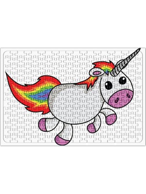 Baskı Dükkanı Unicorn Puzzle 240 Parça Yapboz