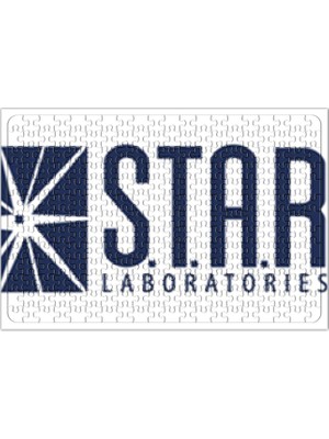 Baskı Dükkanı The Flash Star Lab Puzzle 240 Parça Yapboz