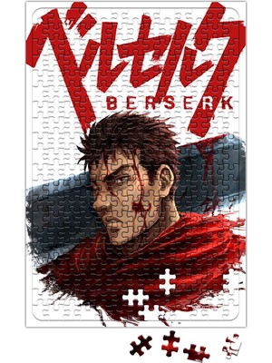 Baskı Dükkanı Berserk Guts Puck Puzzle 240 Parça Yapboz