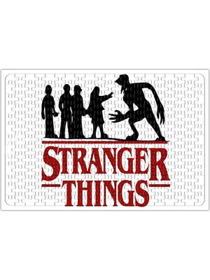 Baskı Dükkanı Stranger Things Puzzle 240 Parça Yapboz