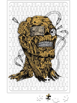 Baskı Dükkanı Monster 1 Puzzle 240 Parça Yapboz