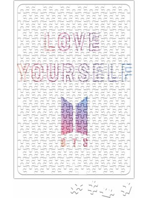 Baskı Dükkanı Love Yourself Bts Puzzle 240 Parça Yapboz