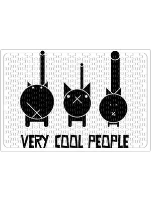 Baskı Dükkanı Very Cool Cats Puzzle 240 Parça Yapboz