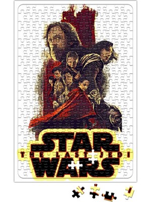 Baskı Dükkanı Star Wars 04 Puzzle 240 Parça Yapboz