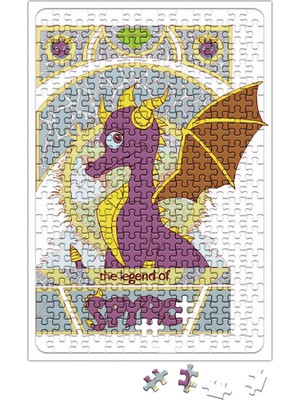 Baskı Dükkanı Spyro Nouveau Puzzle 240 Parça Yapboz