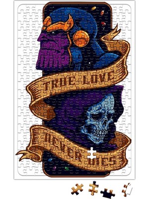 Baskı Dükkanı Thanos O Amante Da Morte Puzzle 240 Parça Yapboz