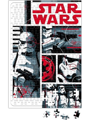 Baskı Dükkanı Star Wars Darth Vader Show Time Puzzle 240 Parça Yapboz