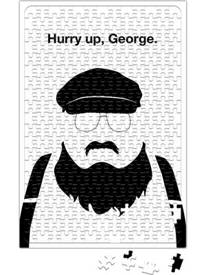Baskı Dükkanı Game Of Thrones Hurry Up George Puzzle 240 Parça Yapboz