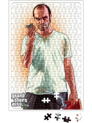 Baskı Dükkanı Gta V Trevor Philips Puzzle 240 Parça Yapboz