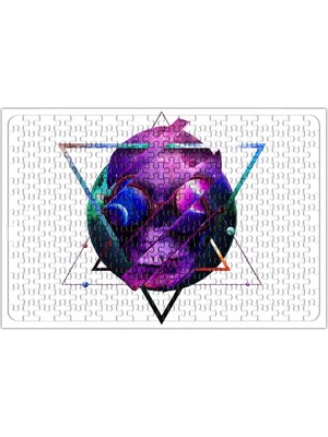 Baskı Dükkanı Caveira Universal Puzzle 240 Parça Yapboz