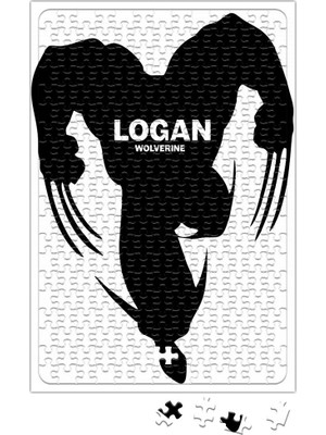 Baskı Dükkanı Wolverine Logan Puzzle 240 Parça Yapboz