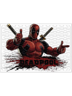 Baskı Dükkanı Deadpool Marvel Francis Puzzle 240 Parça A3 (2).jpg