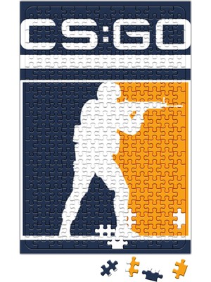Baskı Dükkanı Counter Strike Counter Terrorist Cs Go Puzzle