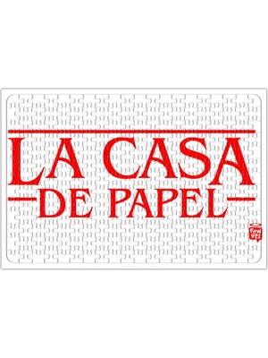 Baskı Dükkanı La Casa De Papel 04 Puzzle 240 Parça Yapboz