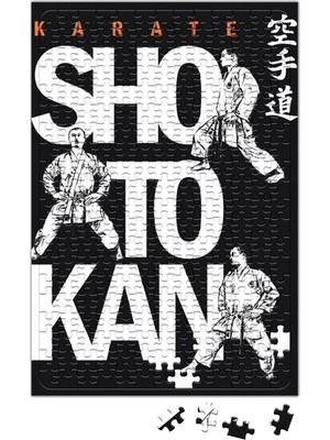 Baskı Dükkanı Shotokan Karate Puzzle 240 Parça Yapboz