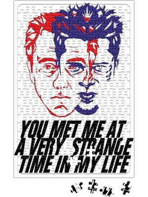 Baskı Dükkanı Clube Da Luta Narrador E Tyler Puzzle 240 Parça Yapboz