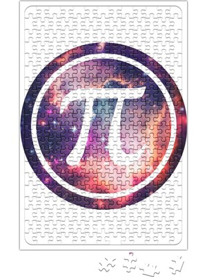 Baskı Dükkanı Uzay Pi Sayısı Puzzle 240 Parça Yapboz