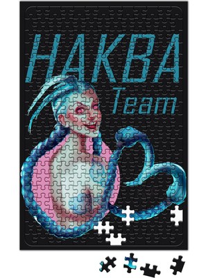 Baskı Dükkanı Jinx Art Hakba Team Puzzle 240 Parça Yapboz