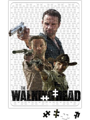 Baskı Dükkanı The Walking Dead Rick Twd Puzzle 240 Parça Yapboz