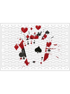 Baskı Dükkanı Poker Puzzle 240 Parça Yapboz