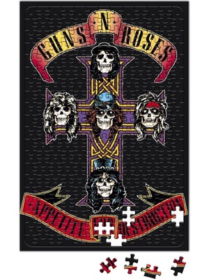 Baskı Dükkanı Guns N' Roses Puzzle 240 Parça Yapboz