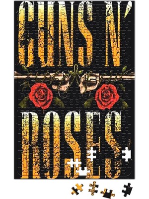 Baskı Dükkanı Guns N' Roses Puzzle 240 Parça Yapboz