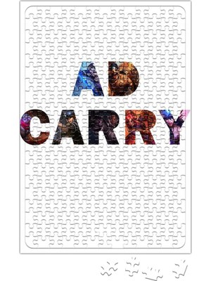 Baskı Dükkanı Acabou A Palhaçada Puzzle 240 Parça Yapboz