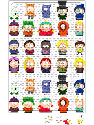 Baskı Dükkanı South Park Puzzle 240 Parça Yapboz