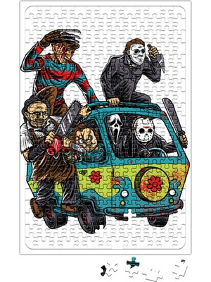 Baskı Dükkanı Skull Puzzle 240 Parça Yapboz