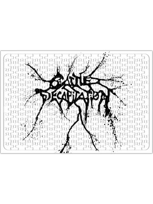 Baskı Dükkanı Cattle Decapitation Metal Puzzle 240 Parça Yapboz