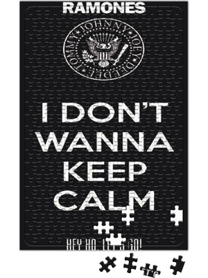 Baskı Dükkanı Ramones Puzzle 240 Parça Yapboz