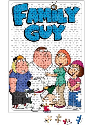 Baskı Dükkanı Family Guy Puzzle 240 Parça Yapboz