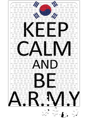 Baskı Dükkanı Bts Army Bangtan Boys Kore Puzzle 240 Parça Yapboz