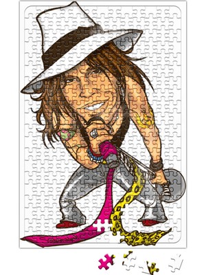 Baskı Dükkanı Steven Tyler Puzzle 240 Parça Yapboz