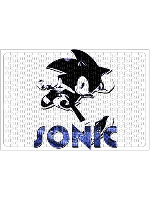 Baskı Dükkanı Sonic Retro Puzzle 240 Parça Yapboz